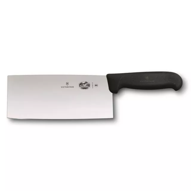Victorinox - Chinese Chef's Knife 18cm Fibrox Black  (Made in Switzerland)