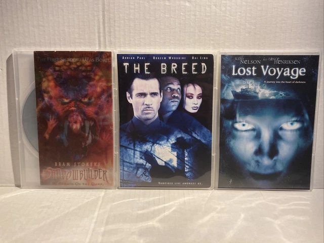 Horreur Thriller DVD Lot De 3 Movies (MH121