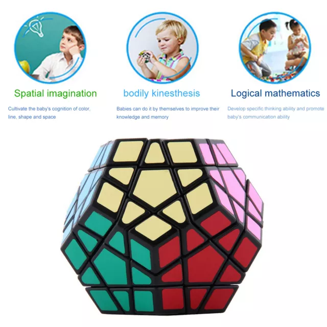 3x3 Rubiks Cube Speed Layers Megaminx Toy Magic Rubic Puzzle Rubix Mind Game