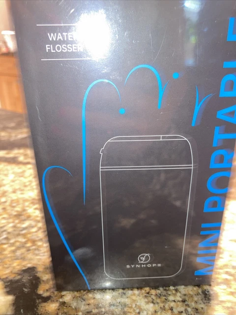 Mini irrigador oral portátil con hilo dental SYNHOPE, limpiador de agua para dientes.