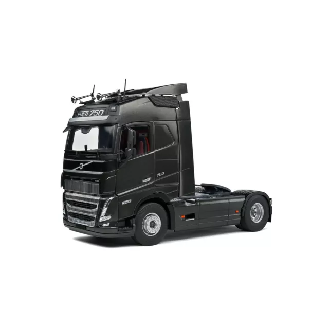 Solido Soli2400102 VOLVO FH16 GLOBETROTTER XL – BLACK METALLIC – 2021 1/24
