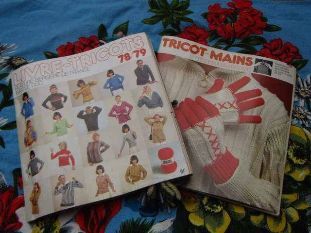 Cahier Modes Et Travaux Tricot Crochet Année 1978 - Occasion Vintage