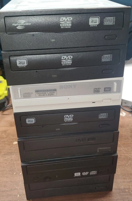 DVD±RW CD-RW Multi Burner Ide LOt of 7 Untested