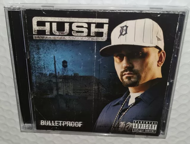 Hush Bulletproof (2005) Vg+ Rare Oop Cd Nate Dogg Bizarre Eminem D12