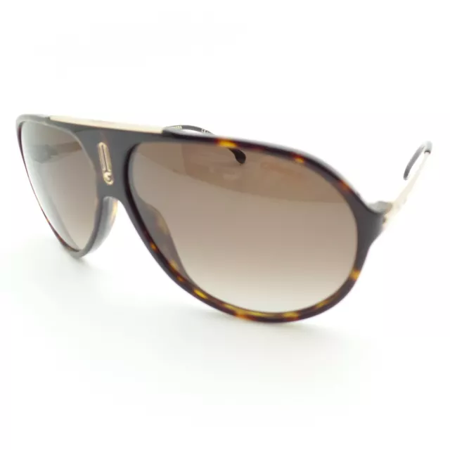 Carrera Hot 65 086HA Dark Havana Brown Fade New Sunglasses Authentic
