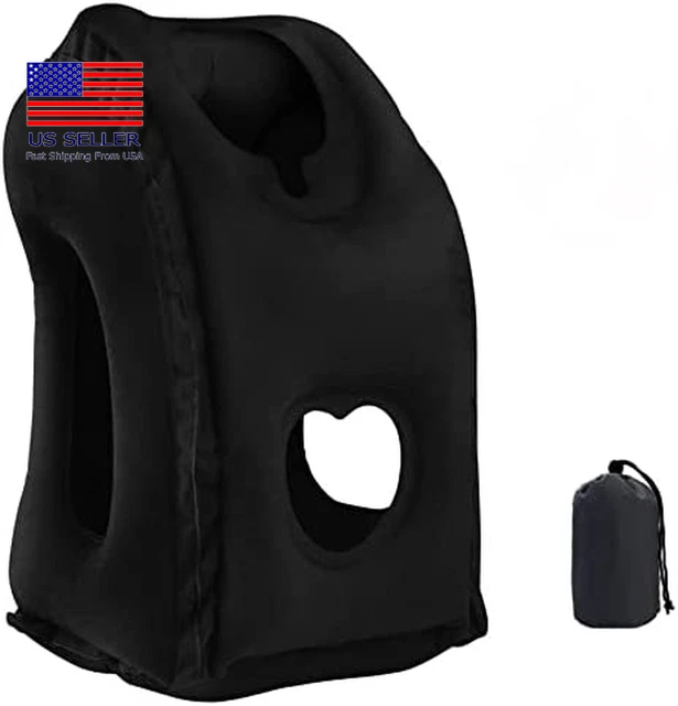 Inflatable Travel Pillow, Inflatable Neck Air Pillow for Sleeping, Support Head,