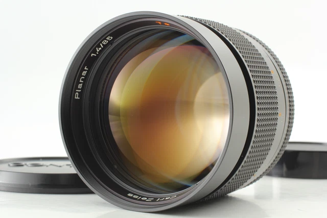 [ EXC + 5] Contax Carl Zeiss Planaren 85mm f1.4 T Mmg Objektiv C/Y Aus Japan
