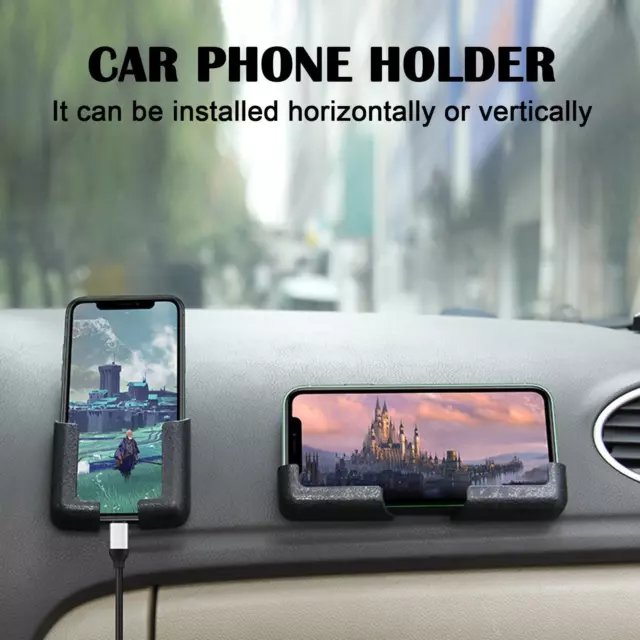 NEW Car Dashboard Phone Mount Holder Self Adhesive Car Accessories Black Holder