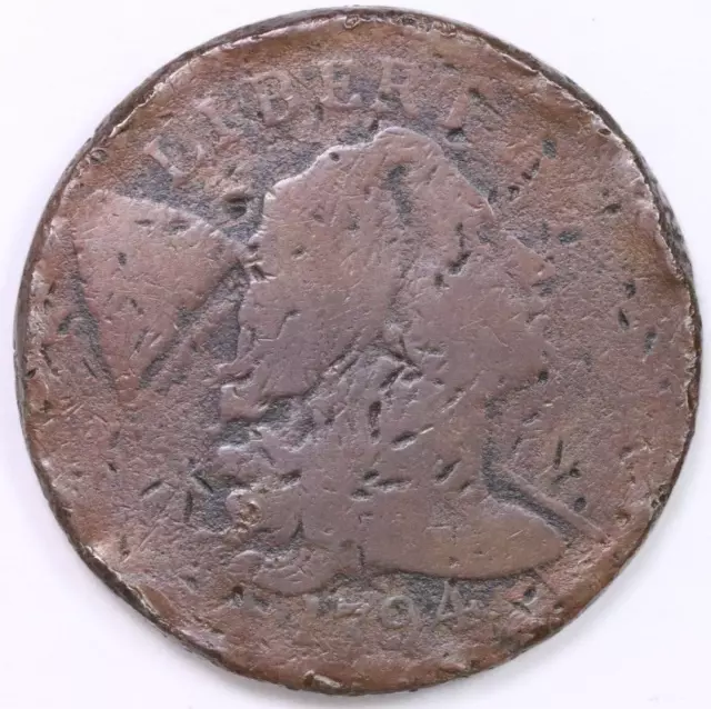 1794 1C United States Flowing Hair Large Cent Edge Lettering Nice Date