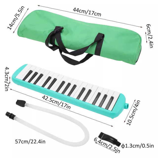 Air Piano Keyboard 32 Key Professional Mouth Pianos Melodica Avec Bouche Cou SFD