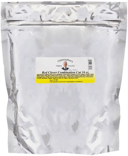 Corte combinado de trébol rojo de fórmulas originales de Christopher's, 16 oz