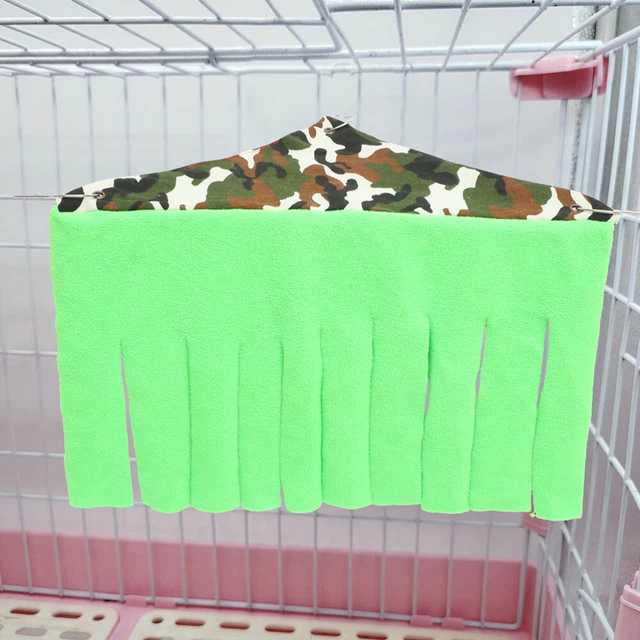 2 Stück Meerschweinchen-Eckversteck, Ratten-Eckversteck, Käfigzubehör, 2