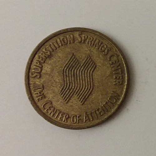 Superstition Springs Center Mesa Arizona Carousel Ride Token 22mm