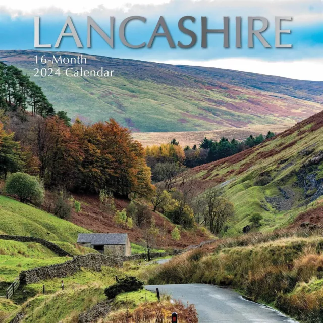 LANCASHIRE CALENDAR 2024 Regional Month To View £8.38 PicClick UK