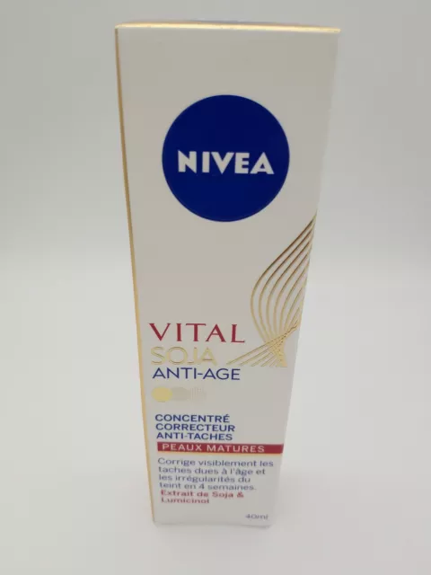 Nivea Vital Soja Anti-Age Concentré Correcteur Anti-Taches Peaux Matures 40 ml