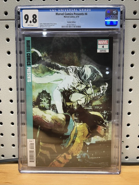 Marvel Comics Presents #4 Sienkiewicz Variant CGC 9.8 NM/MT 2019 Moon Knight