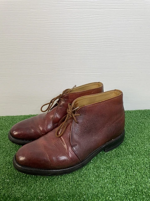 ALFRED SARGENT CHUKKA Boots Shoes Mid Brown Leather England  display picture 1