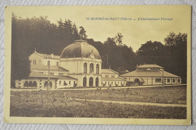 CPA " St Honoré les Bains - L'Etablissement Thermal