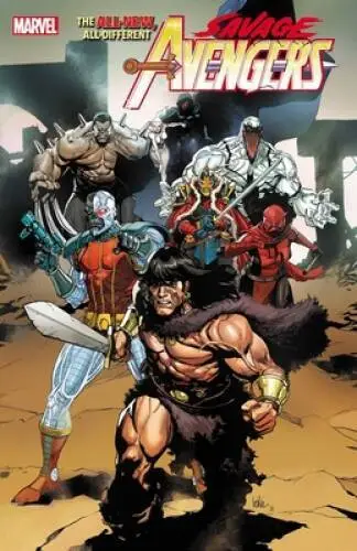 Savage Avengers Vol 1: Time is the Sharpest Edge (Savage Avengers, 1) - GOOD