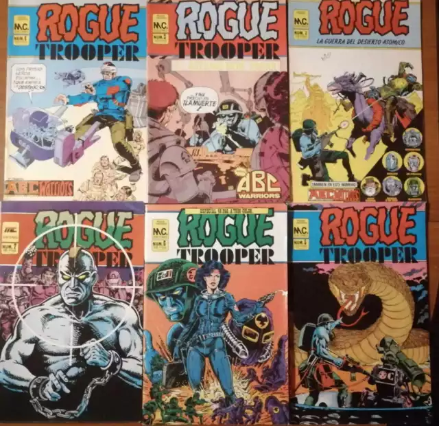 Comics Rogue Trooper, Editorial Mc, Idioma Español