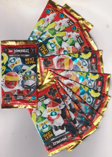 Lego Ninjago  Serie 5 Next Level  TCG 25 Pack Booster Sammelkarten =125 Karten