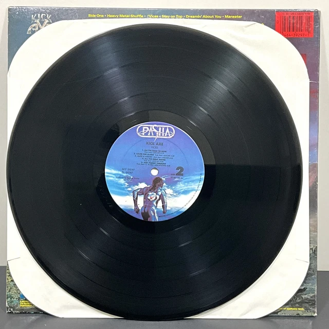 KICK AXE Vices 1984 OG disque vinyle album Pasha BFZ 39297