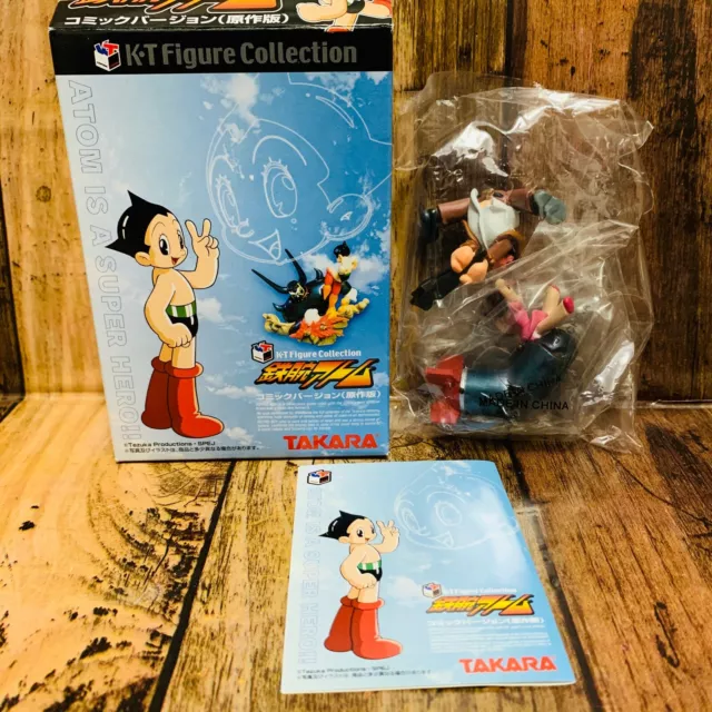 TAKARA & KAIYODO 2003 Astro Boy K・T Figure Collection Ban Shunsaku & Uran