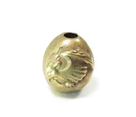 Japan Antique Bird Ojime Bead of netsuke inro ojime sagemono rare Meiji