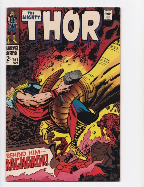 The Mighty Thor #157 | Marvel Comics 1968 | Ragnarok! | Stan Lee & Jack Kirby