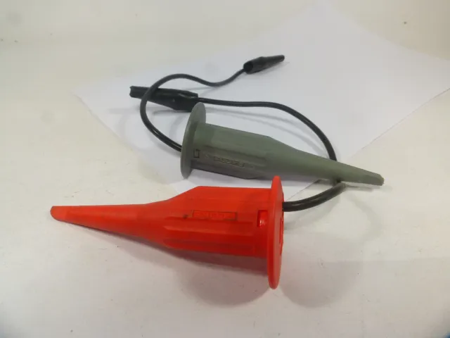 one pair PM9094 mini clip hook Test Fluke for PM8918 probe scopemeter