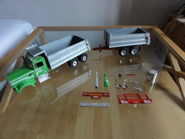 Maquette Revell 1/24 – Kenworth Dumper & Tandem Trailer – Réf 07556 – Complète