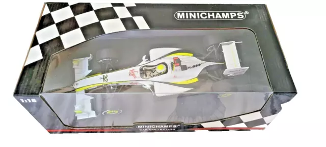 Minichamps 1/18 Jenson Button Brawn BGP 001  World Champion winning car