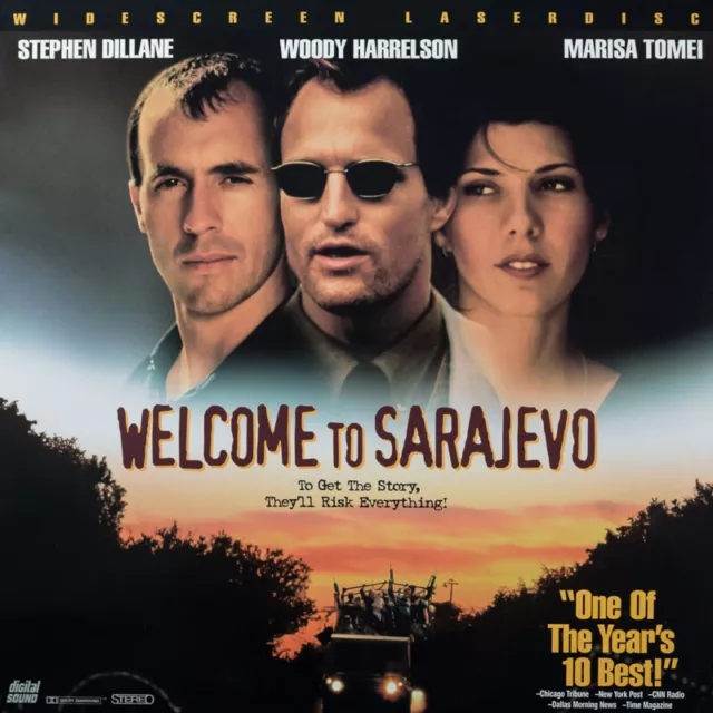 WELCOME TO SARAJEVO WS CC NEUF N&S NTSC LASERDISC Stephen Dillane