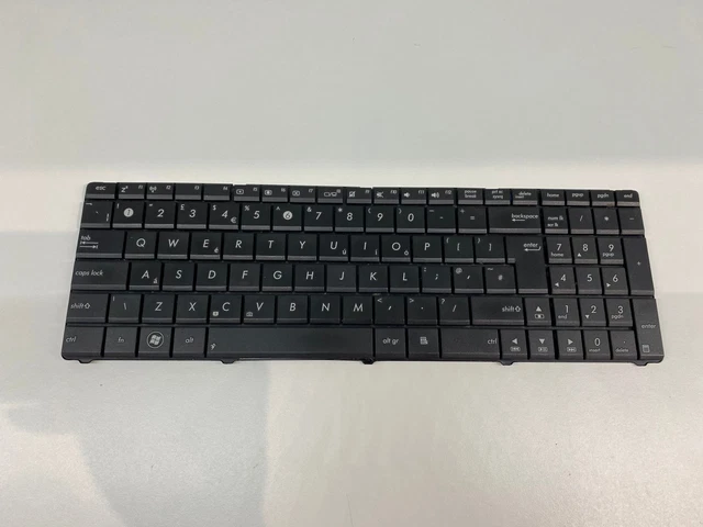 ASUS X54C QWERTY Keyboard replacement UK Layout £ - Grade B - Genuine ...
