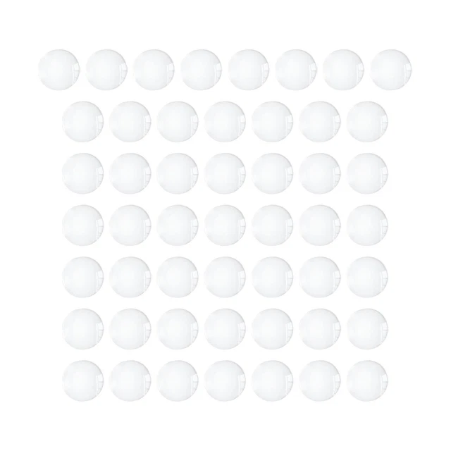 Glass Cabochons Dome Tiles, Flat Back Half Round Beads Scrapbook Round Cabochons