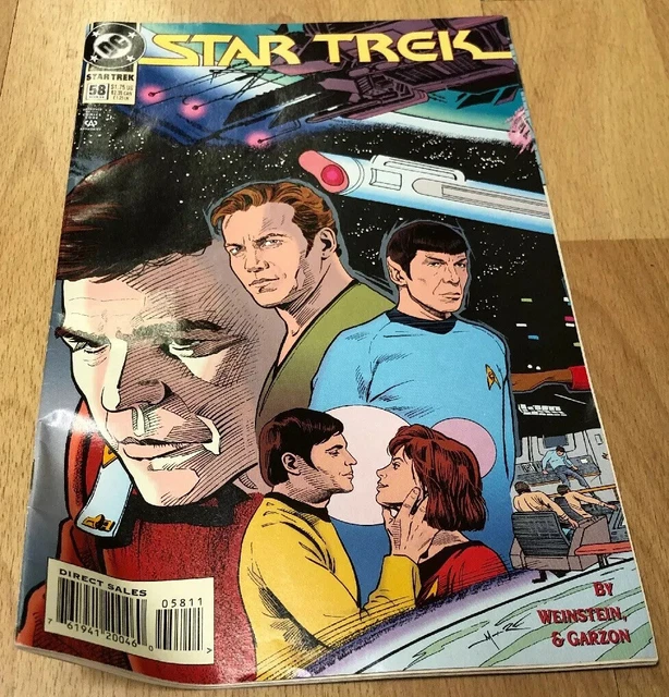 1994 DC Comics Star Trek Comic Book #58 Howard Weinstein & Carlos Garzon Reader