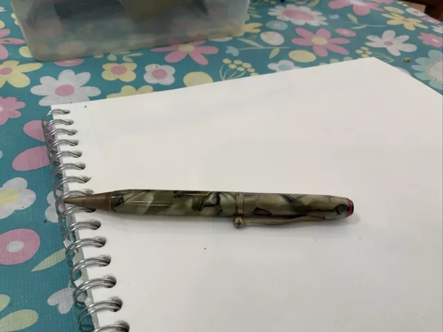 VTG Wearever Redline Mechanical Pencil Green Marble