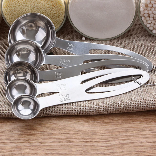 1 SET MISURAZIONE ad incastro cucina impilabile misurini cucchiai e