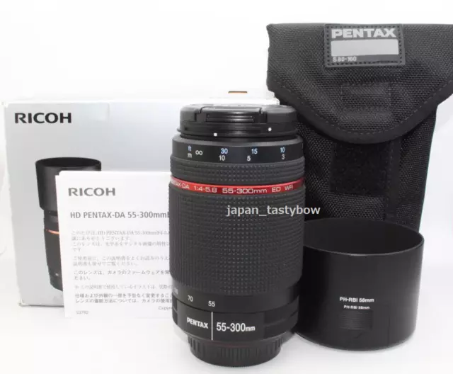 HD PENTAX DA 55-300mm f/4-5.8 ED WR Lens for K Mount  Pentax-DA New