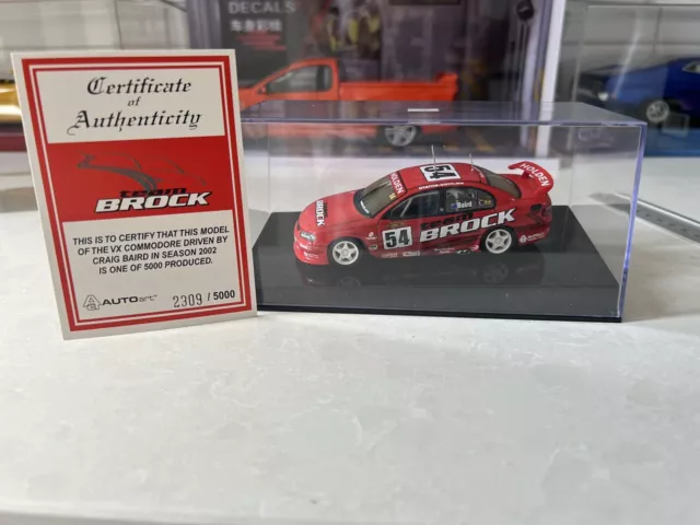 1:43 2002 Craig Baird -- Team Brock -- Holden VX Commodore -- Biante/AUTOart