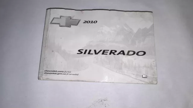 2010 Owners Manual CHEVY SILVERADO 1500