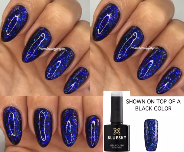 Bluesky Gel Nail Polish Galaxy Chameleon GLITTER Flakes 05 UV LED Soak Off