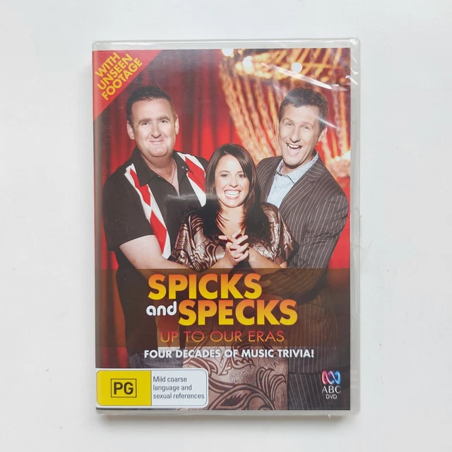 Spicks And Specks: Up To Our Eras DVD Region 4 NEW/sealed
