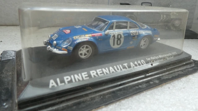 Uh Pour Presse Renault Alpine A 110 Berlinette Monte Carlo 1973 Neuf + Blister