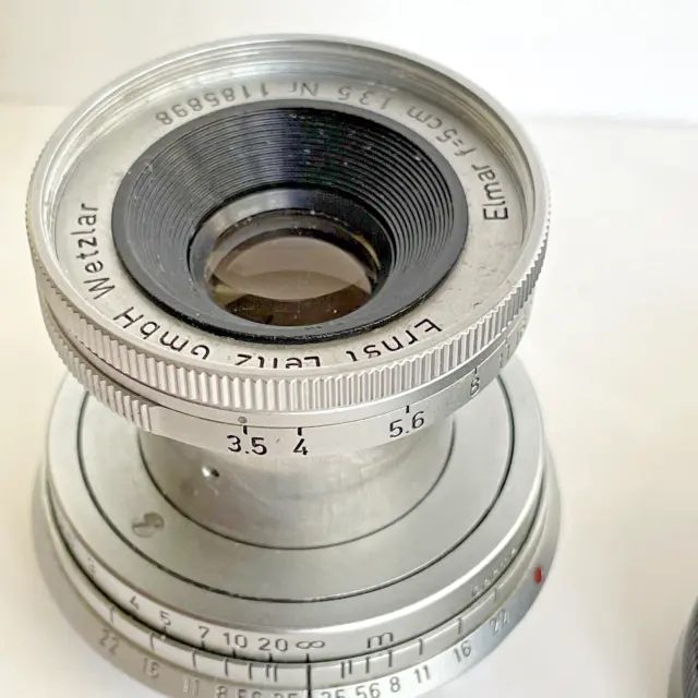 #S0039-K14- Leitz, Leica Elmar M 3,5/5 cm plegable #1185898
