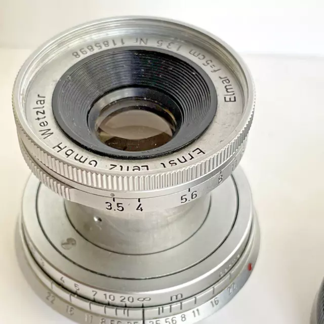 #S0039-K14- Leitz, Leica Elmar M 3.5/5cm Collapsible #1185898