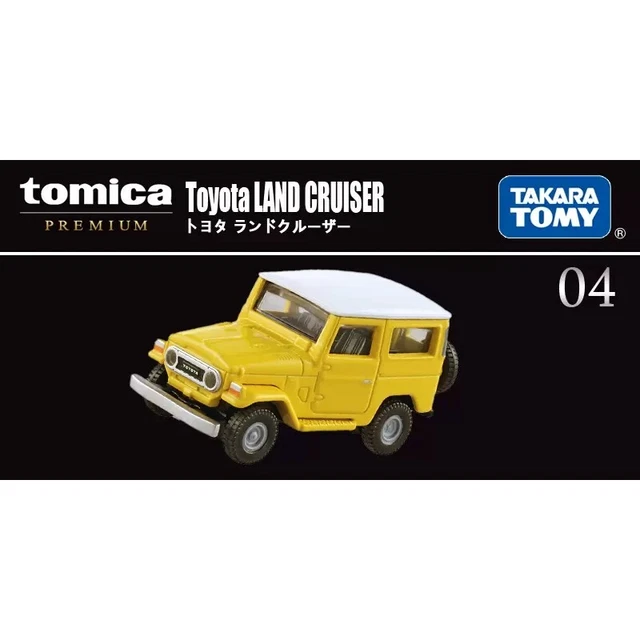 Voiture Miniature Tomica Premium - Toyota Land Cruiser (1ère Génération) Modèle Diecast 1:60