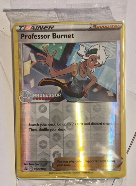 professor burnet pokemon card value - Celebrations Search your deck for up to 2 cards and discard them POKEMON PROFESSOR BURNET Black Star