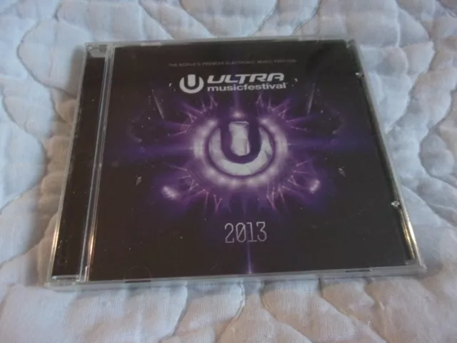 Ultra Music Festival 2013 Cd New Steve Aoki David Guetta Sia Deadmau5 Afrojack