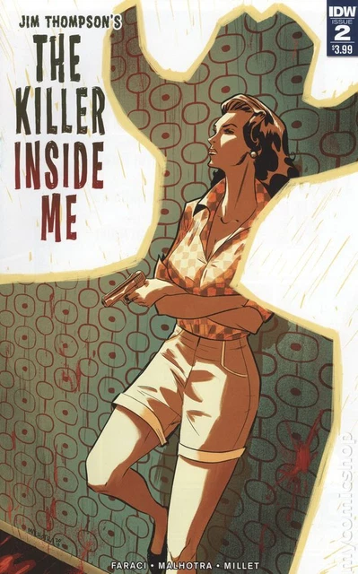 Jim Thompson Killer Inside Me #2A Malhotra VF 2016 Stock Image